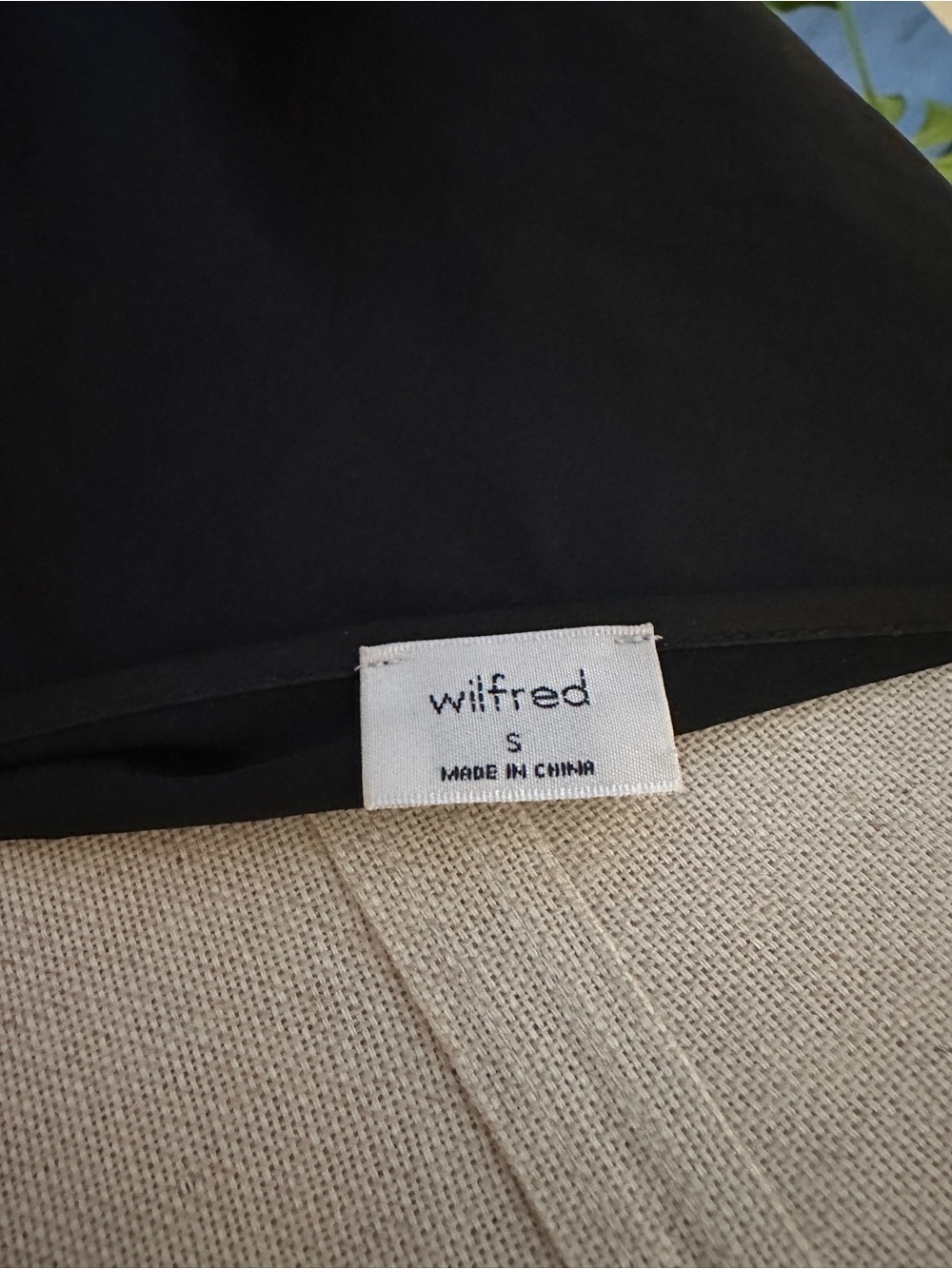 Wilfred Black Slip Midi Dress - Picture 4 of 7